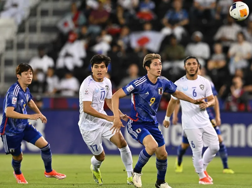 Đại chiến giữa U23 Nhật Bản vs Uzbekistan cực hấp dẫn
